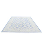 Serenity 8'1'' X 9'8'' Hand-Knotted Wool Rug 8'1'' x 9'8'' (243 X 290) / Blue / Ivory