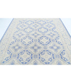 Serenity 8'1'' X 9'8'' Hand-Knotted Wool Rug 8'1'' x 9'8'' (243 X 290) / Blue / Ivory