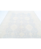 Serenity 8'0'' X 10'0'' Hand-Knotted Wool Rug 8'0'' x 10'0'' (240 X 300) / Grey / Ivory