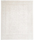 Serenity 8'0'' X 9'9'' Hand-Knotted Wool Rug 8'0'' x 9'9'' (240 X 293) / Ivory / Ivory