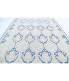 Serenity 9'8'' X 13'7'' Hand-Knotted Wool Rug 9'8'' x 13'7'' (290 X 408) / Blue / Gold