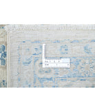 Serenity 7'9'' X 9'6'' Hand-Knotted Wool Rug 7'9'' x 9'6'' (233 X 285) / Ivory / Blue