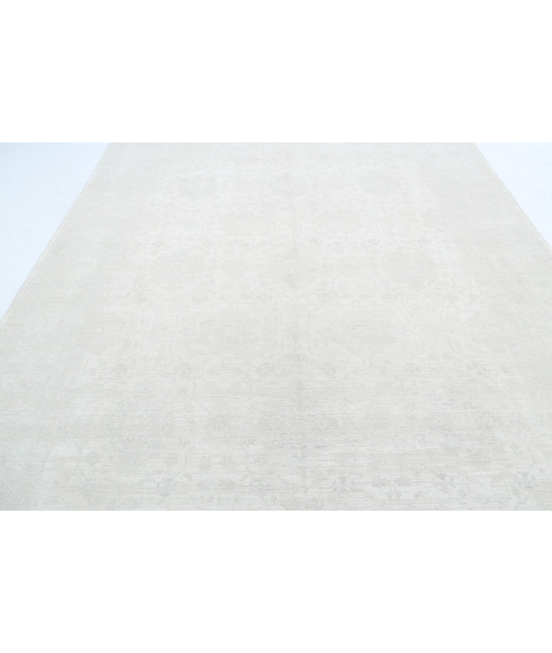 Serenity 8'9'' X 10'11'' Hand-Knotted Wool Rug 8'9'' x 10'11'' (263 X 328) / Ivory / Ivory