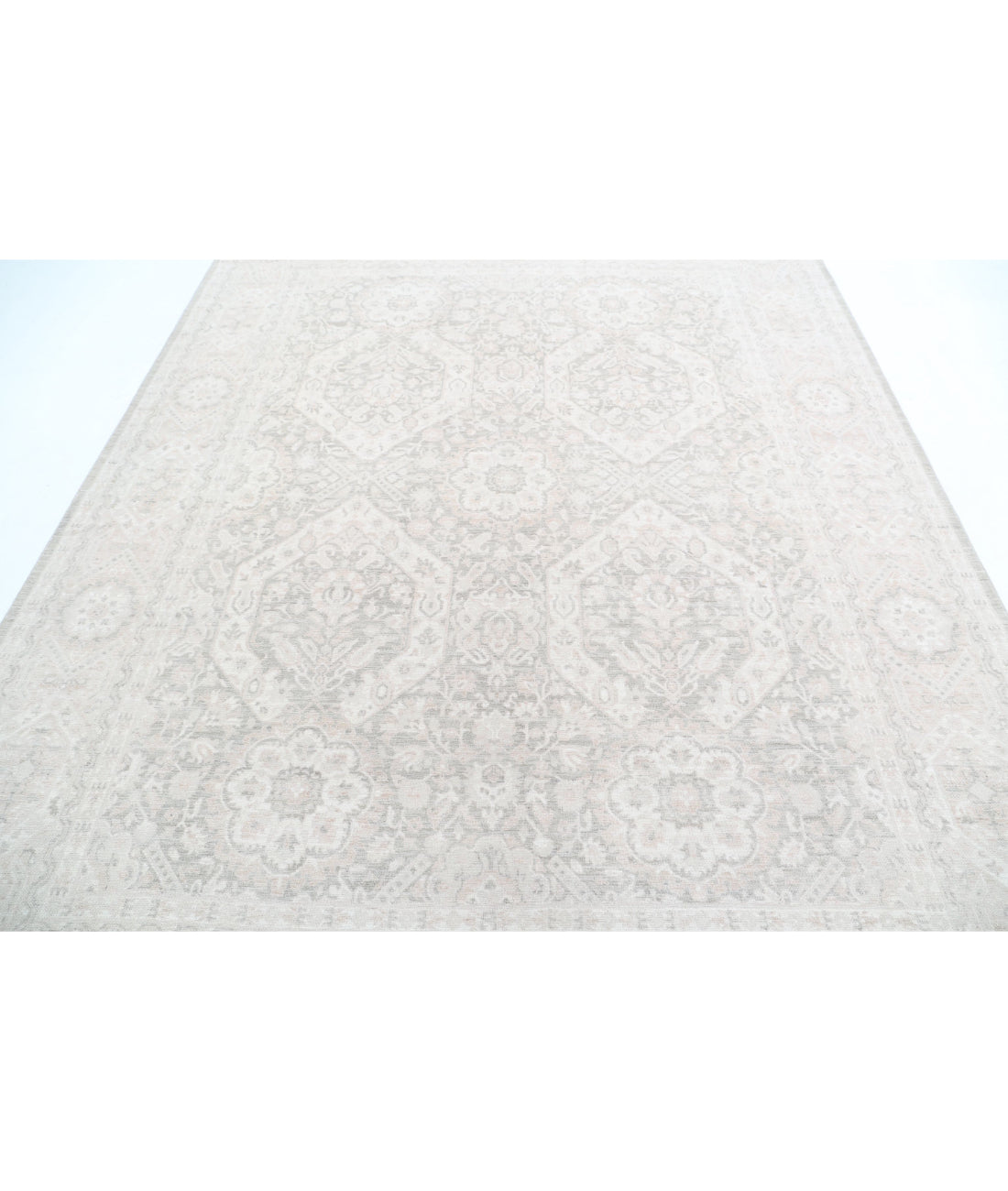 Serenity 7'9'' X 9'10'' Hand-Knotted Wool Rug 7'9'' x 9'10'' (233 X 295) / Brown / Brown