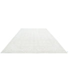 Serenity 9'9'' X 13'7'' Hand-Knotted Wool Rug 9'9'' x 13'7'' (293 X 408) / Ivory / Grey