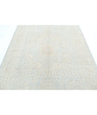 Mamluk 6'2'' X 8'10'' Hand-Knotted Wool Rug 6'2'' x 8'10'' (185 X 265) / Blue / Ivory