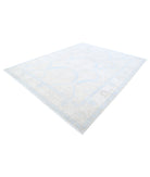 Serenity 9'2'' X 11'5'' Hand-Knotted Wool Rug 9'2'' x 11'5'' (275 X 343) / Ivory / Blue