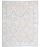 Serenity 9'2'' X 11'5'' Hand-Knotted Wool Rug 9'2'' x 11'5'' (275 X 343) / Ivory / Blue