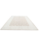 Serenity 10'1'' X 13'4'' Hand-Knotted Wool Rug 10'1'' x 13'4'' (303 X 400) / Brown / Ivory