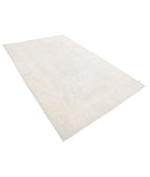 Serenity 6'0'' X 8'11'' Hand-Knotted Wool Rug 6'0'' x 8'11'' (180 X 268) / Grey / Ivory