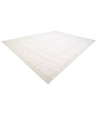 Serenity 13'5'' X 17'7'' Hand-Knotted Wool Rug 13'5'' x 17'7'' (403 X 528) / Ivory / Taupe