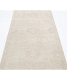 Serenity 3'0'' X 9'10'' Hand-Knotted Wool Rug 3'0'' x 9'10'' (90 X 295) / Ivory / Grey