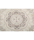 Mamluk 3'5'' X 9'5'' Hand-Knotted Wool Rug 3'5'' x 9'5'' (103 X 283) / Beige / Taupe