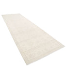 Serenity 5'2'' X 15'0'' Hand-Knotted Wool Rug 5'2'' x 15'0'' (155 X 450) / Ivory / Grey