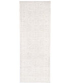 Serenity 5'2'' X 15'0'' Hand-Knotted Wool Rug 5'2'' x 15'0'' (155 X 450) / Ivory / Grey