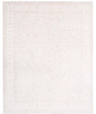 Serenity 8'3'' X 10'0'' Hand-Knotted Wool Rug 8'3'' x 10'0'' (248 X 300) / Ivory / Pink