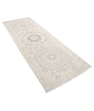 Mamluk 3'1'' X 9'6'' Hand-Knotted Wool Rug 3'1'' x 9'6'' (93 X 285) / Ivory / Taupe