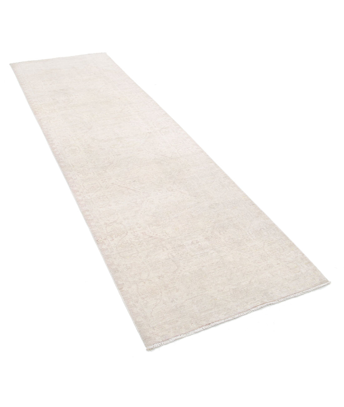 Serenity 2'10'' X 9'6'' Hand-Knotted Wool Rug 2'10'' x 9'6'' (85 X 285) / Beige / Taupe