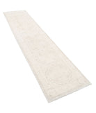 Serenity 2'4'' X 10'2'' Hand-Knotted Wool Rug 2'4'' x 10'2'' (70 X 305) / Ivory / Taupe