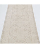 Serenity 2'4'' X 10'2'' Hand-Knotted Wool Rug 2'4'' x 10'2'' (70 X 305) / Ivory / Taupe