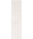 Serenity 2'4'' X 10'2'' Hand-Knotted Wool Rug 2'4'' x 10'2'' (70 X 305) / Ivory / Taupe