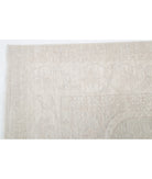 Serenity 5'0'' X 9'8'' Hand-Knotted Wool Rug 5'0'' x 9'8'' (150 X 290) / Ivory / Grey