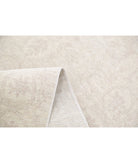 Serenity 3'0'' X 10'0'' Hand-Knotted Wool Rug 3'0'' x 10'0'' (90 X 300) / Ivory / Grey