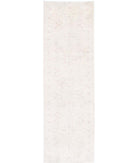 Serenity 3'0'' X 10'0'' Hand-Knotted Wool Rug 3'0'' x 10'0'' (90 X 300) / Ivory / Grey