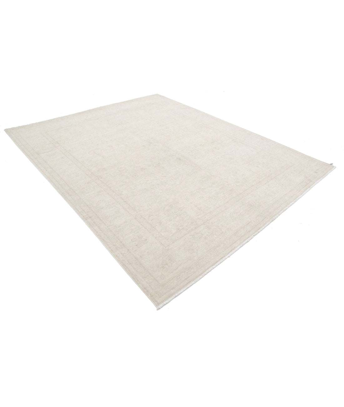 Serenity 7'10'' X 9'9'' Hand-Knotted Wool Rug 7'10'' x 9'9'' (235 X 293) / Ivory / Taupe