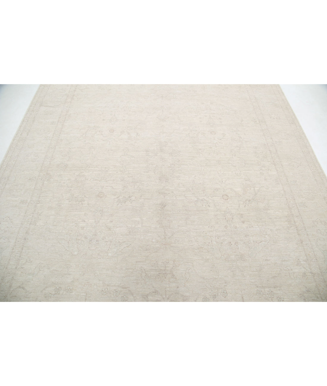 Serenity 7'10'' X 9'9'' Hand-Knotted Wool Rug 7'10'' x 9'9'' (235 X 293) / Ivory / Taupe