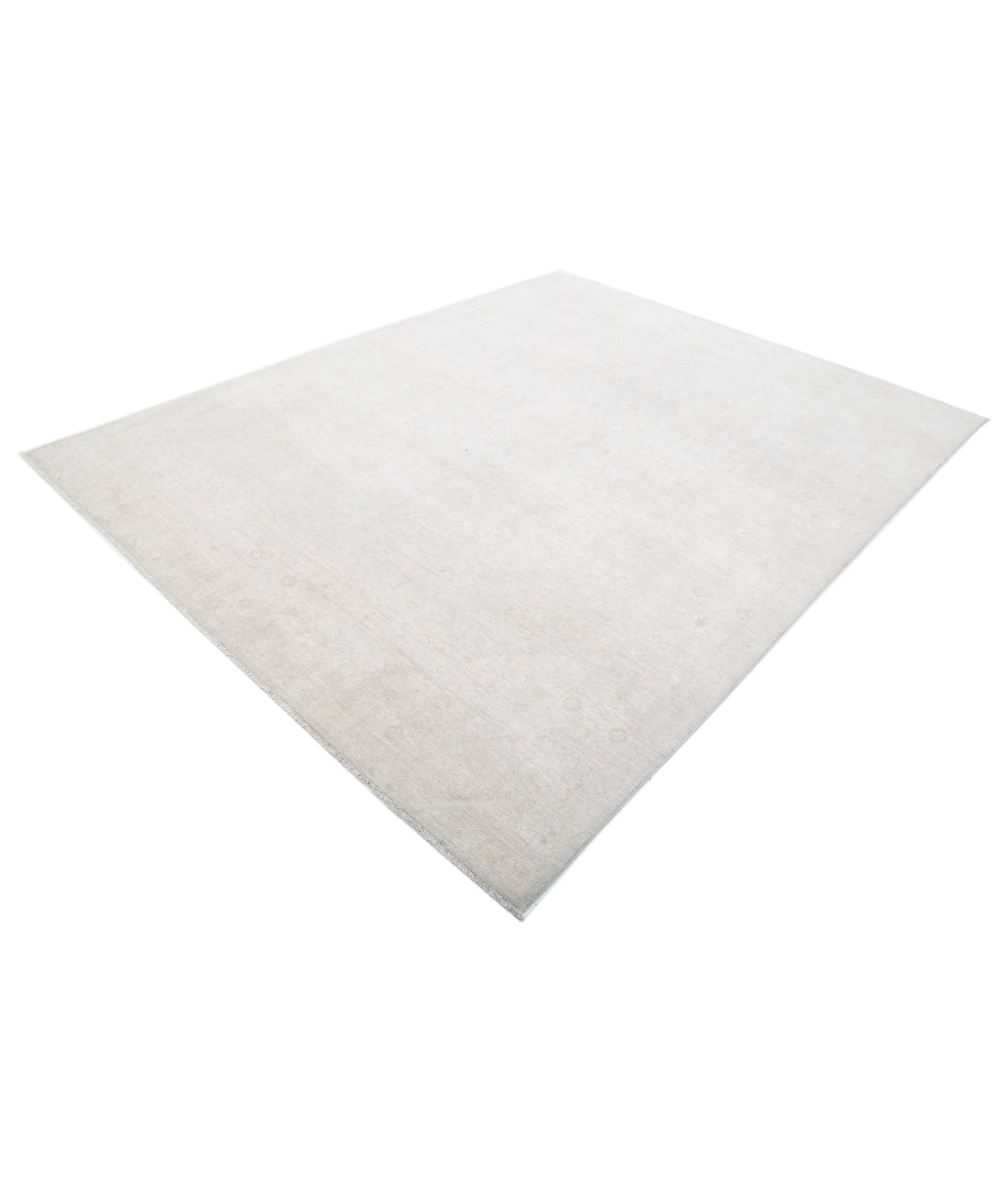 Serenity 7'10'' X 9'10'' Hand-Knotted Wool Rug 7'10'' x 9'10'' (235 X 295) / Ivory / Grey