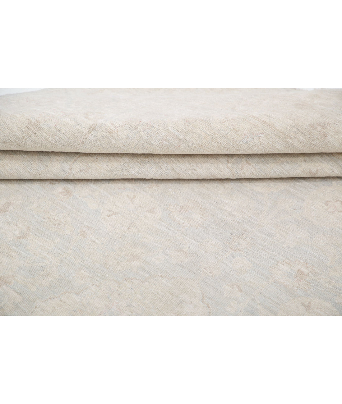 Serenity 7'10'' X 9'10'' Hand-Knotted Wool Rug 7'10'' x 9'10'' (235 X 295) / Ivory / Grey