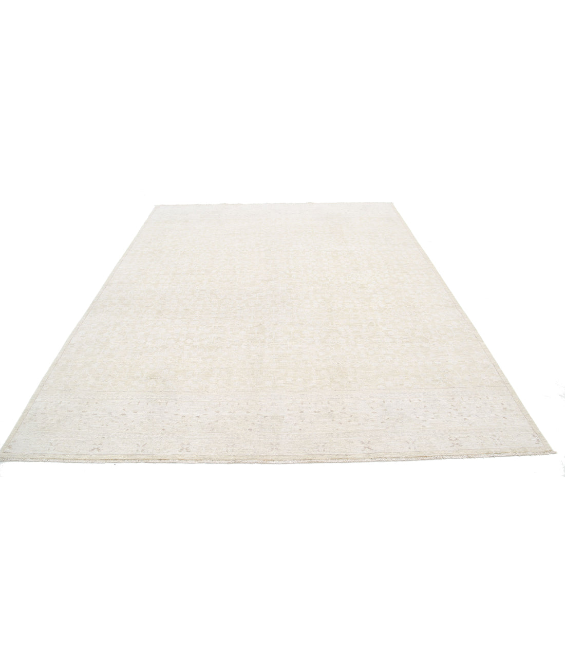 Serenity 7'11'' X 9'10'' Hand-Knotted Wool Rug 7'11'' x 9'10'' (238 X 295) / Ivory / Taupe