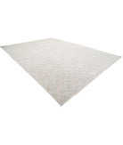 Artemix 12'6'' X 17'1'' Hand-Knotted Wool Rug 12'6'' x 17'1'' (375 X 513) / Ivory / Ivory