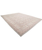 Serenity 13'4'' X 17'6'' Hand-Knotted Wool Rug 13'4'' x 17'6'' (400 X 525) / Grey / Ivory