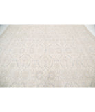 Serenity 11'11'' X 14'6'' Hand-Knotted Wool Rug 11'11'' x 14'6'' (358 X 435) / Ivory / Ivory