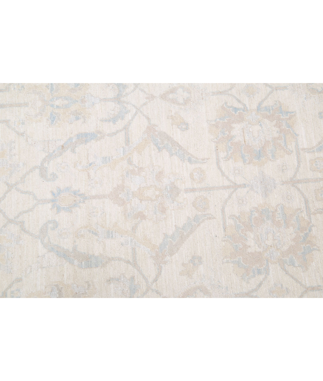 Serenity 11'11'' X 14'6'' Hand-Knotted Wool Rug 11'11'' x 14'6'' (358 X 435) / Ivory / Ivory