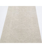 Serenity 2'9'' X 10'6'' Hand-Knotted Wool Rug 2'9'' x 10'6'' (83 X 315) / Grey / Ivory