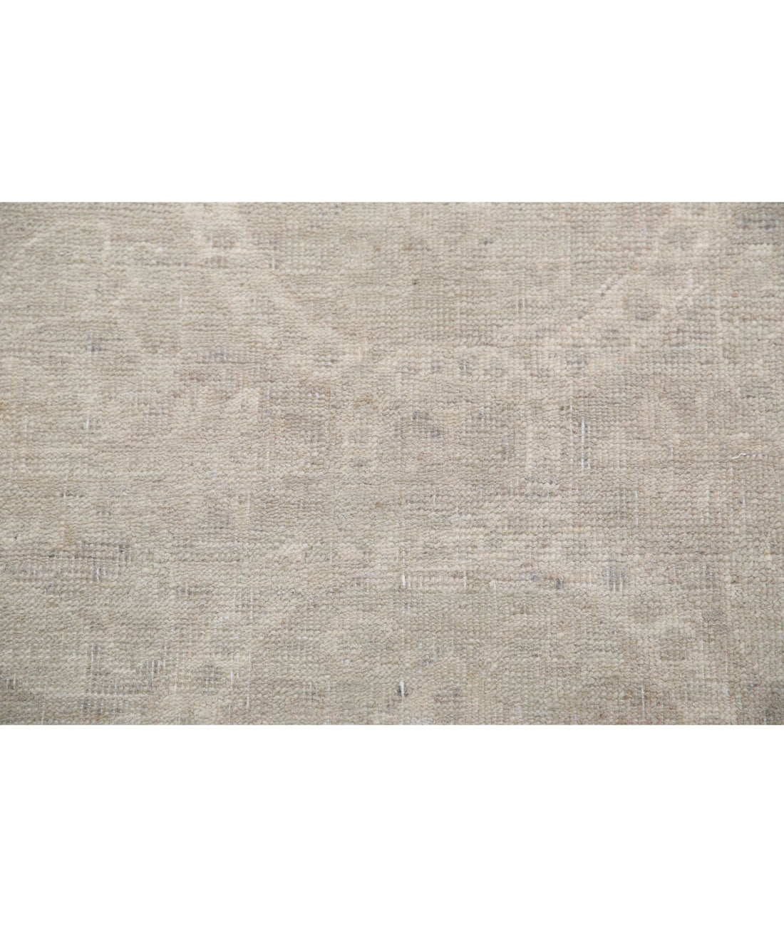 Serenity 2'9'' X 10'6'' Hand-Knotted Wool Rug 2'9'' x 10'6'' (83 X 315) / Grey / Ivory