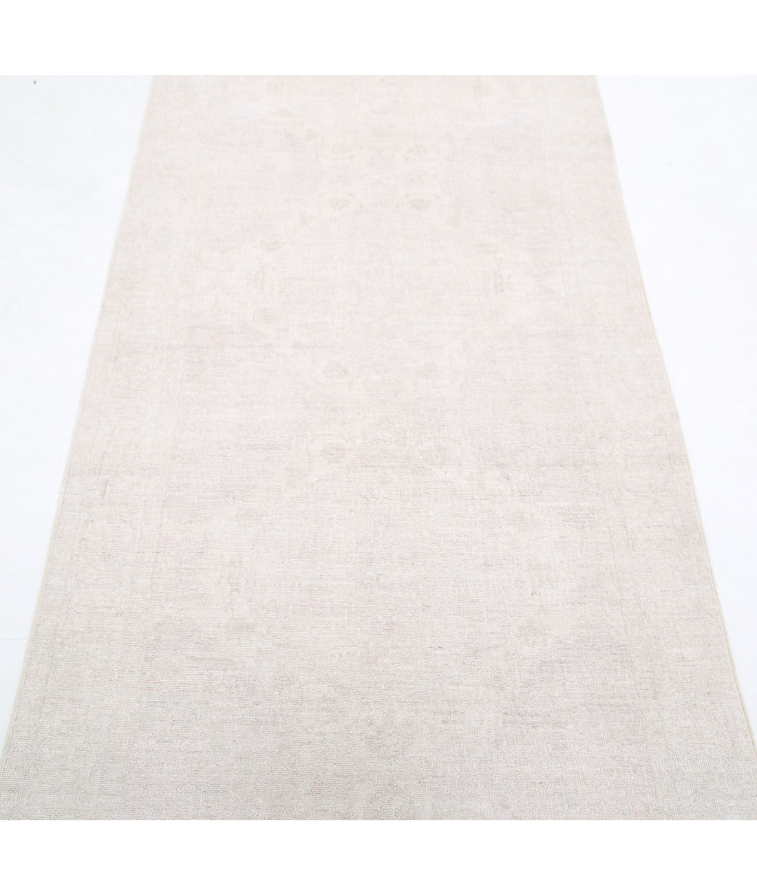 Serenity 2'11'' X 9'2'' Hand-Knotted Wool Rug 2'11'' x 9'2'' (88 X 275) / Pink / Ivory