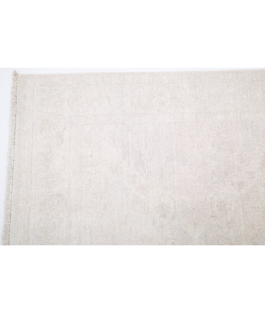 Serenity 2'11'' X 9'2'' Hand-Knotted Wool Rug 2'11'' x 9'2'' (88 X 275) / Pink / Ivory