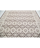 Serenity 8'11'' X 11'8'' Hand-Knotted Wool Rug 8'11'' x 11'8'' (268 X 350) / Brown / Ivory