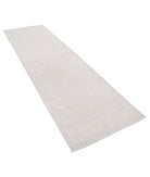 Serenity 2'11'' X 10'4'' Hand-Knotted Wool Rug 2'11'' x 10'4'' (88 X 310) / Grey / Ivory