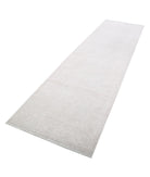 Serenity 2'11'' X 10'4'' Hand-Knotted Wool Rug 2'11'' x 10'4'' (88 X 310) / Grey / Ivory