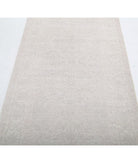 Serenity 2'11'' X 10'4'' Hand-Knotted Wool Rug 2'11'' x 10'4'' (88 X 310) / Grey / Ivory