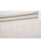 Serenity 2'11'' X 10'4'' Hand-Knotted Wool Rug 2'11'' x 10'4'' (88 X 310) / Grey / Ivory