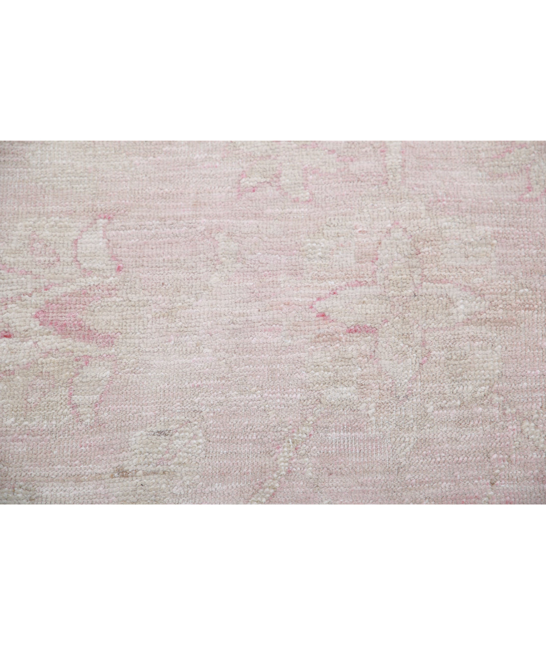 Serenity 9'10'' X 12'7'' Hand-Knotted Wool Rug 9'10'' x 12'7'' (295 X 378) / Pink / Ivory