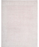 Serenity 9'10'' X 12'7'' Hand-Knotted Wool Rug 9'10'' x 12'7'' (295 X 378) / Pink / Ivory