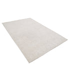 Serenity 5'9'' X 8'7'' Hand-Knotted Wool Rug 5'9'' x 8'7'' (173 X 258) / Ivory / Grey