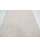 Serenity 5'9'' X 8'7'' Hand-Knotted Wool Rug 5'9'' x 8'7'' (173 X 258) / Ivory / Grey